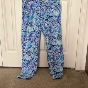 Floral Blue Lounge Pants